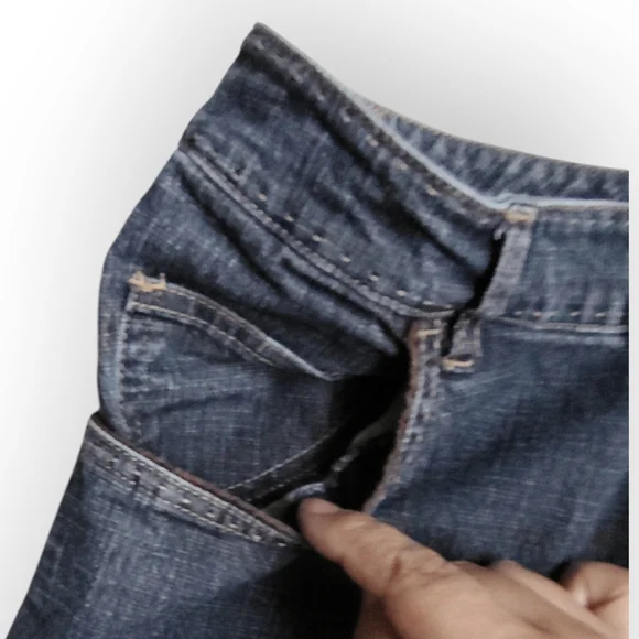 Point Zero Dark Denim Maxi Skirt - Picture 4 of 11